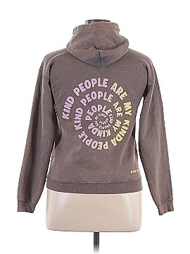 John Galt Brown Pullover Hoodie One size