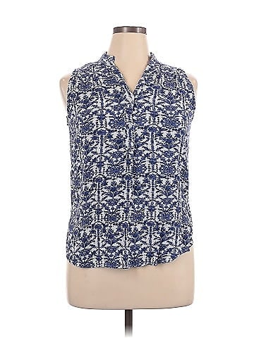 Fun2Fun Sleeveless Button-Down Shirt (view 1)