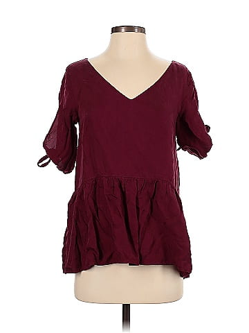Paper Crown 3/4 Sleeve Blouse (view 1)