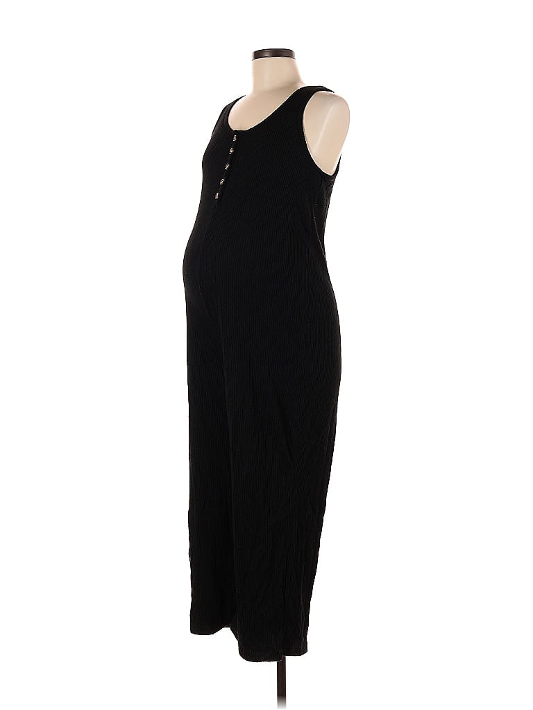 Old Navy - Maternity Solid Black Jumpsuit Size M - photo 1