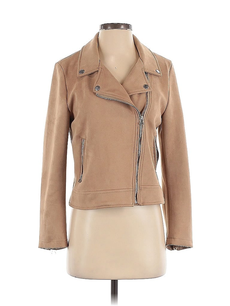 Evelyn Blu Tan Jacket Size S - photo 1