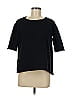 Frank & Eileen 100% Cotton Black 3/4 Sleeve T-Shirt Size M - photo 1