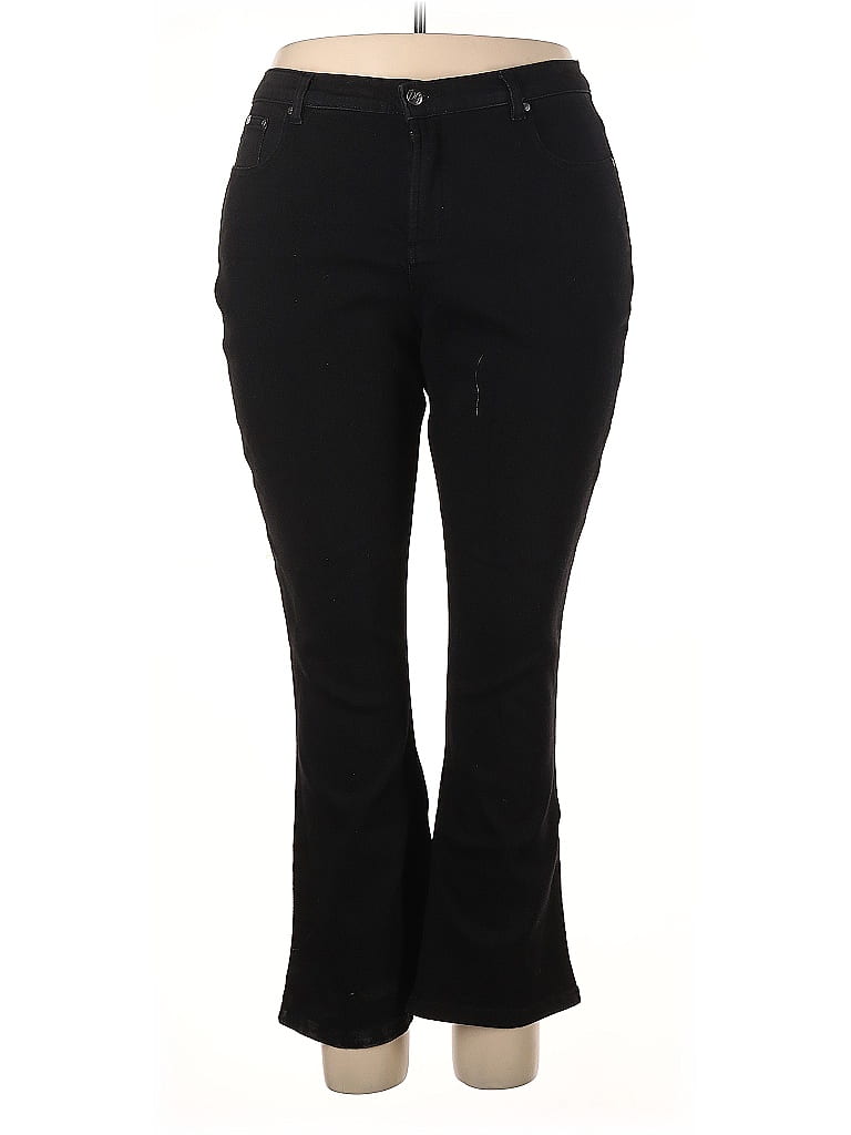 DG^2 by Diane Gilman Black Jeggings Size 18 (petite) - photo 1