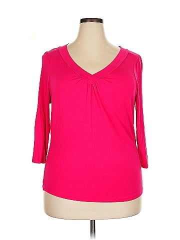 Carole Little 3/4 Sleeve Top (view 1)