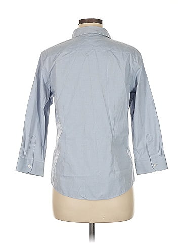 L.L.Bean 3/4 Sleeve Button-Down Shirt (view 2)