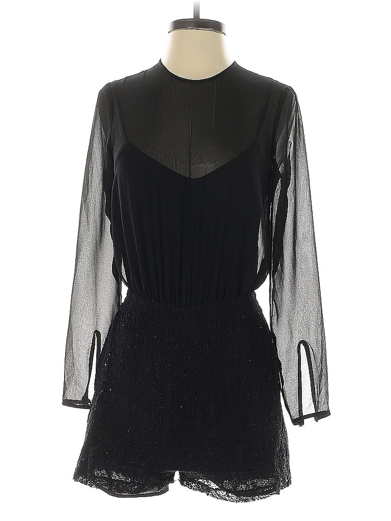 Pre-owned Bcbgeneration Romper In Black