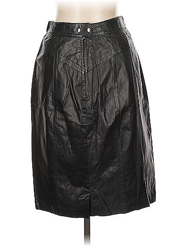 Pia Rucci Faux Leather Skirt (view 2)