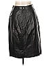 Pia Rucci Black Faux Leather Skirt Size 12 - photo 2