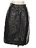 Pia Rucci Black Faux Leather Skirt Size 12 - photo 1