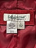 Coldwater Creek 100% Leather Solid Red Vest Size L - photo 3