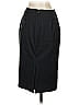 Piazza Sempione Chevron-herringbone Black Wool Skirt Size EU (IT) 40 / US 4 - photo 2