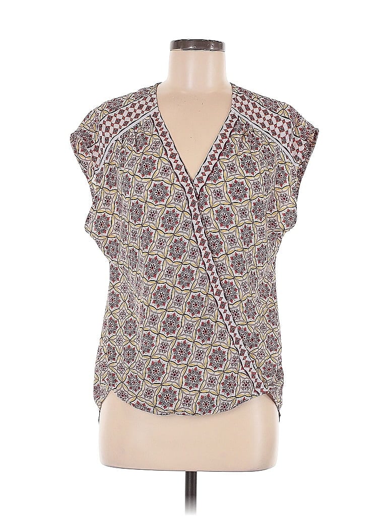Pre-owned Max Studio Sleeveless Blouse In Purple