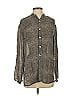 Chico's Design 100% Rayon Tweed Gray Long Sleeve Button-Down Shirt Size Sm (0) - photo 1