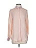 Tome Color Block Pink Long Sleeve Blouse Size 4 - photo 1