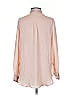 Tome Color Block Pink Long Sleeve Blouse Size 4 - photo 2