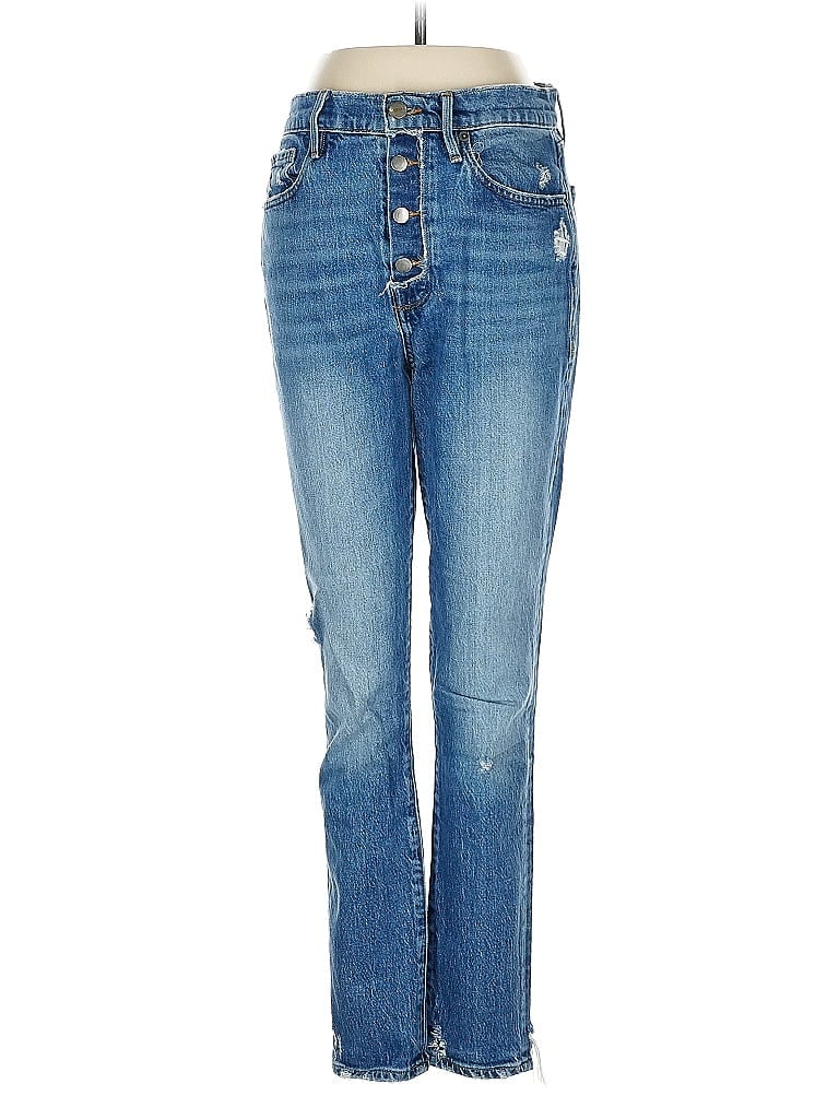 Pre-owned Frame Jeans In Blue