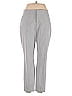 Crosby Chevron-herringbone Gray Dress Pants Size 10 - photo 1