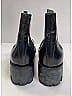 Prada 100% Leather Black Ankle Boots Size EU 37 1/2 - photo 8