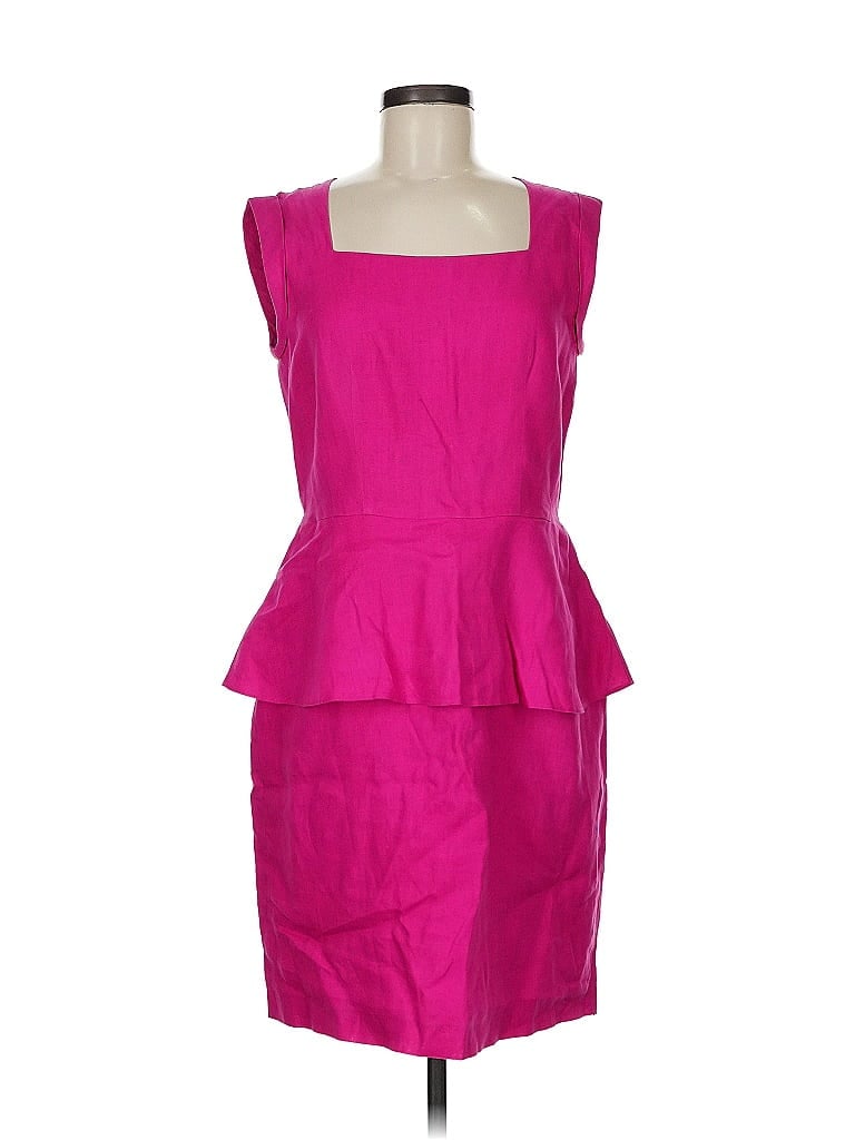 Pre-owned Lafayette 148 Cocktail Dress In Pink