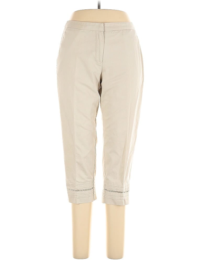 Pre-owned Zac & Rachel Casual Pants In White