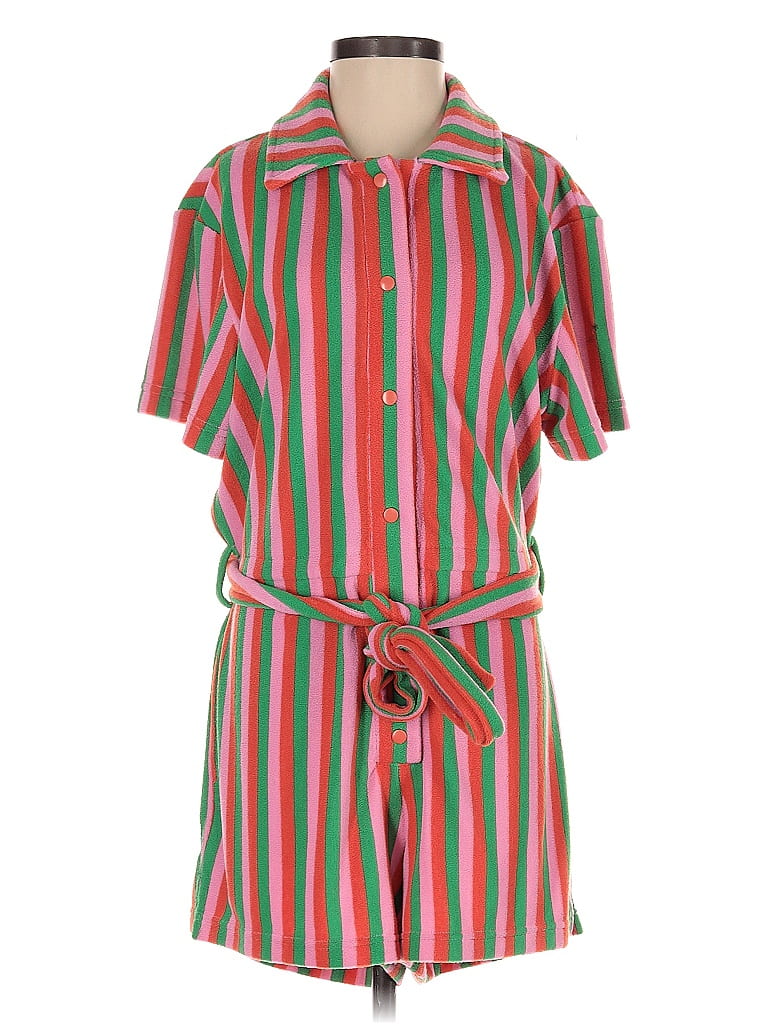 Beach Riot Red Green Romper Size XS - photo 1
