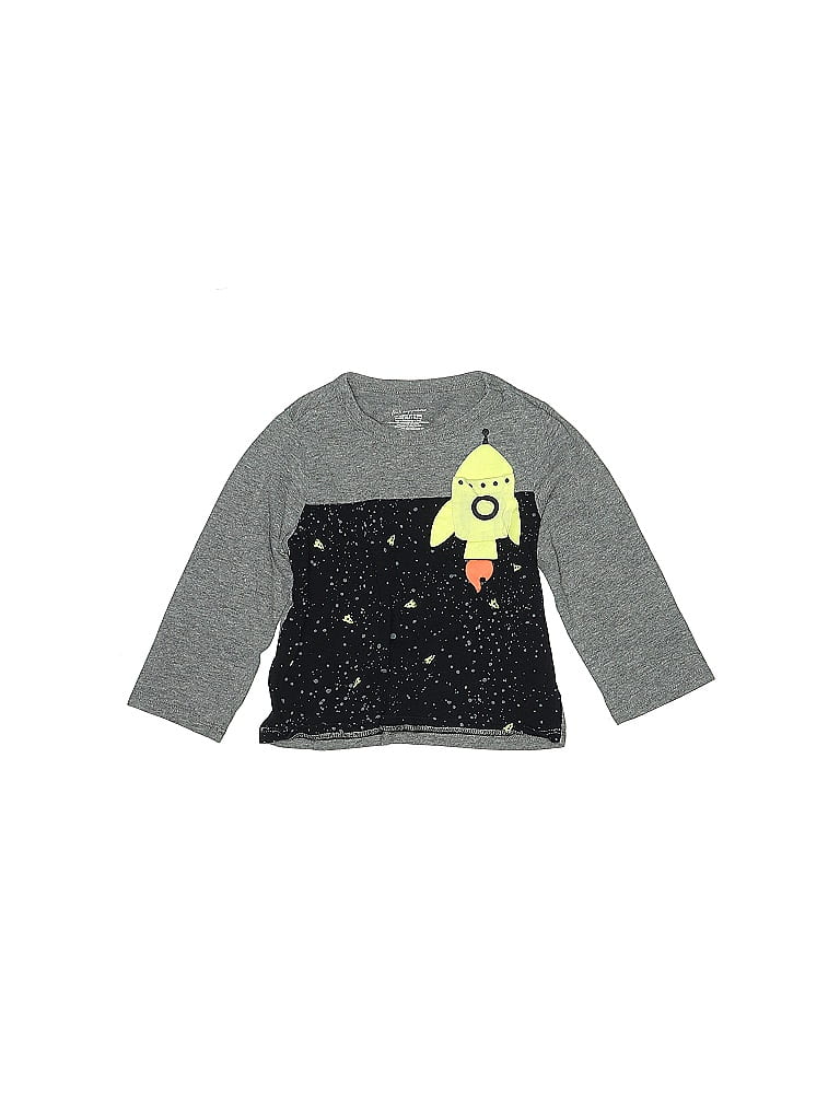 First Impressions Gray 3/4 Sleeve T-Shirt 18-24 MO / 24 MO - photo 1