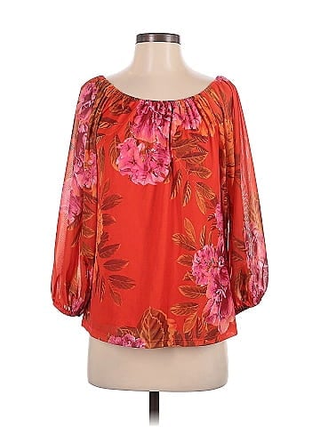 G by Giuliana Rancic 3/4 Sleeve Blouse (view 1)