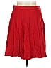 Stephanie Andrews 100% Wool Solid Red Wool Skirt Size 14 (petite) - photo 1