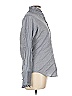 Nili Lotan 100% Cotton Gray Long Sleeve Button-Down Shirt Size M - photo 4