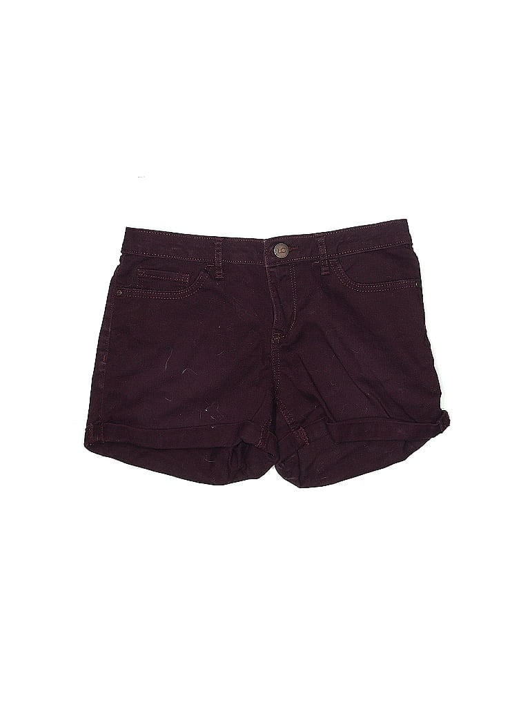 Pre-owned Lauren Conrad Shorts In Burgundy