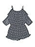 Ella Moss 100% Polyester Blue Gray Dress Size 7 - photo 2