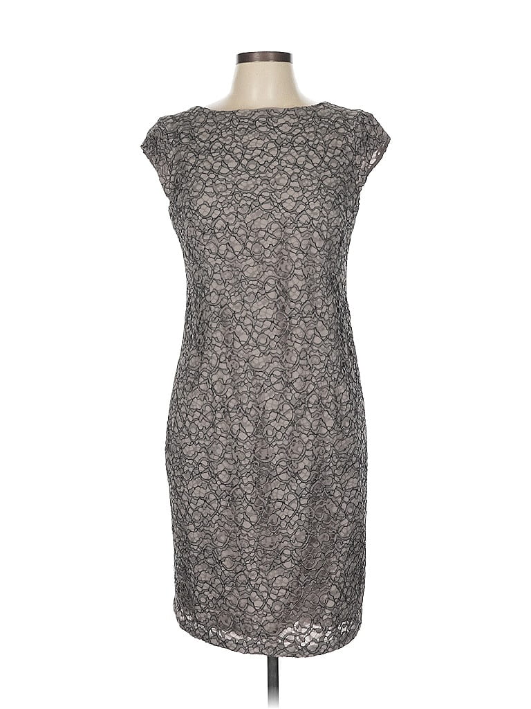 Pre-owned Reiss Casual Dress In Gray
