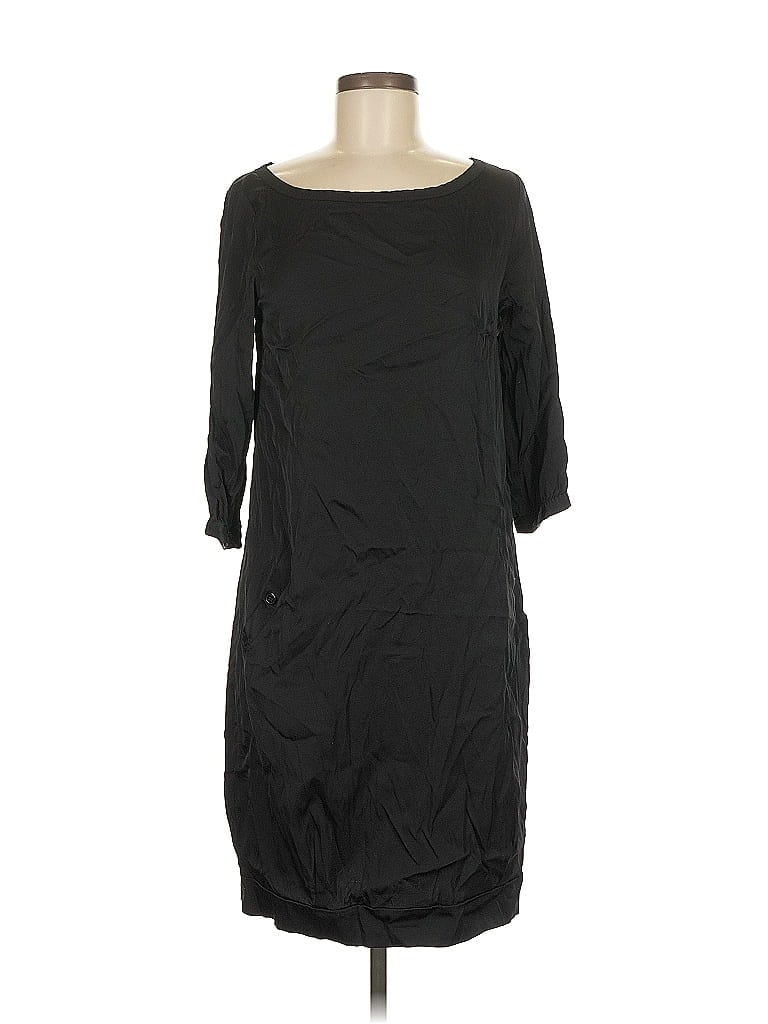 Pre-owned H&m Casual Dress In Black