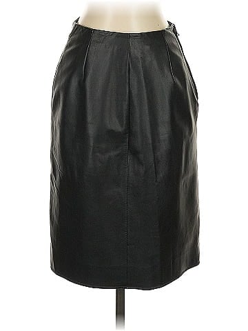 Zara Faux Leather Skirt (view 1)