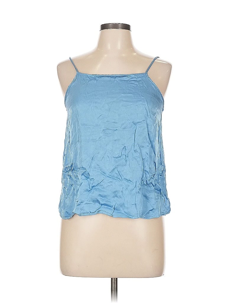 Pre-owned Oysho Sleeveless Blouse In Blue