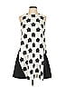 Amass Graphic Ivory Cocktail Dress Size 2 - photo 1