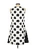 Amass Graphic Ivory Cocktail Dress Size 2 - photo 2