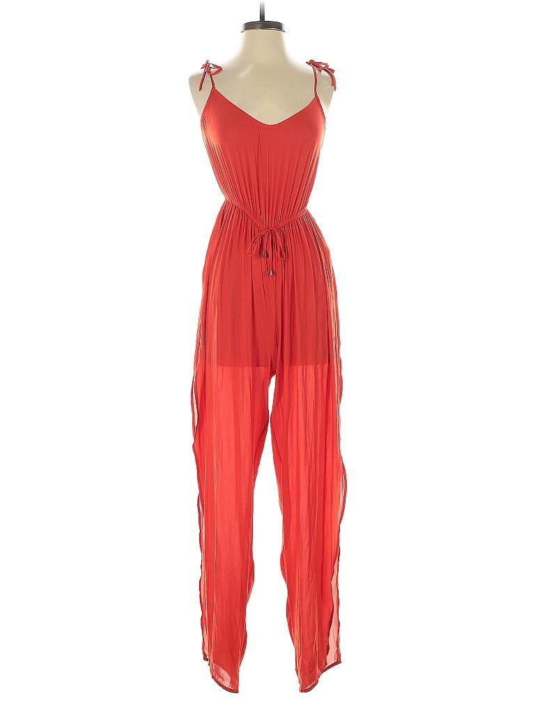 Click to view more detailed imagery on our partner's website Pre-owned Forever 21 Jumpsuit In Orange