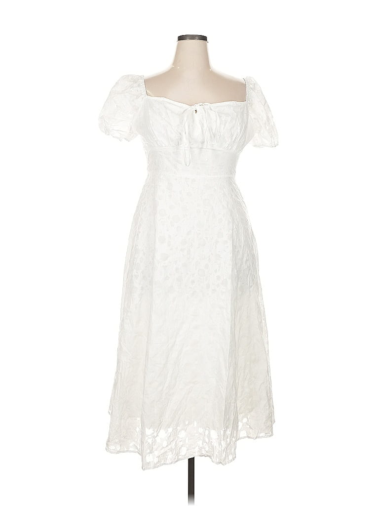 trench dress Hudson Linen Blend Colour:Buttercream Yellow mystery model Azazie Lucienne Wisteria Chiffon