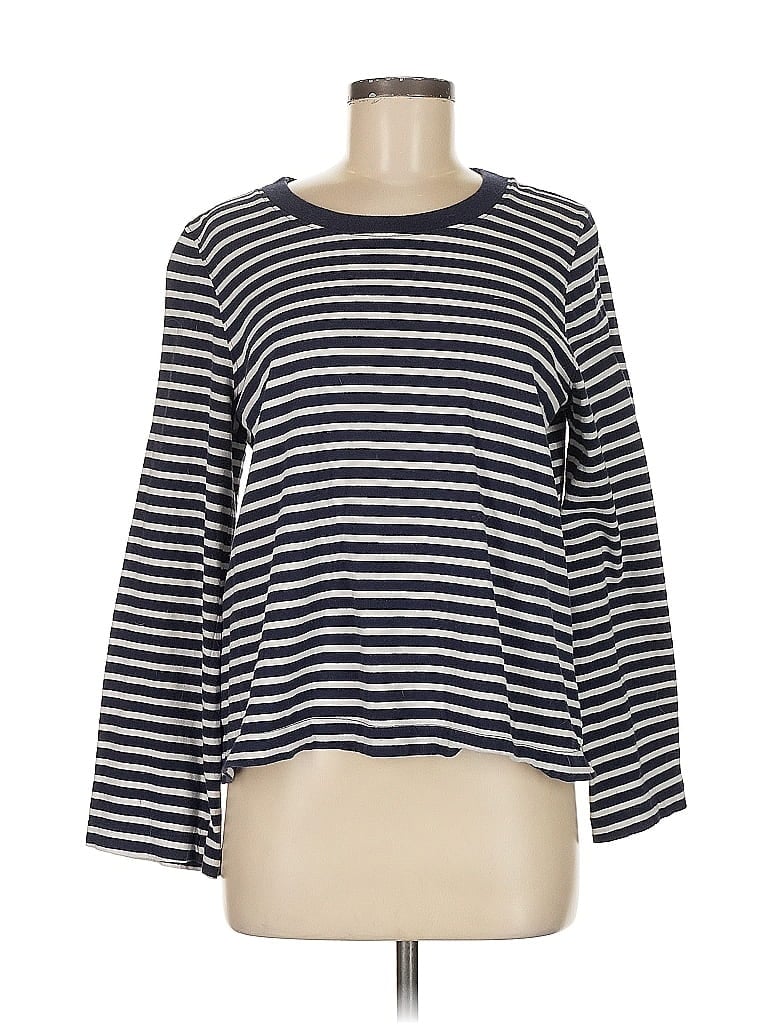Rivet & Thread 100% Cotton Blue Long Sleeve T-Shirt Size M - photo 1