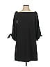 Tibi Solid Black Casual Dress Size 2 - photo 1