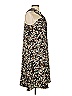 Rebecca Minkoff 100% Polyester Print Black Casual Dress Size XS - photo 4