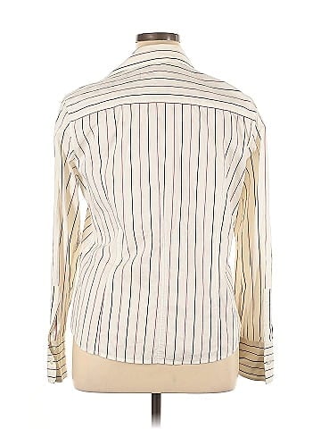 Casual Corner Long Sleeve Button-Down Shirt (view 2)