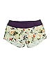 Oiselle Floral Purple Shorts Size 14 - photo 1