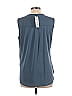 Veronica M. Blue Teal Sleeveless T-Shirt Size L - photo 2