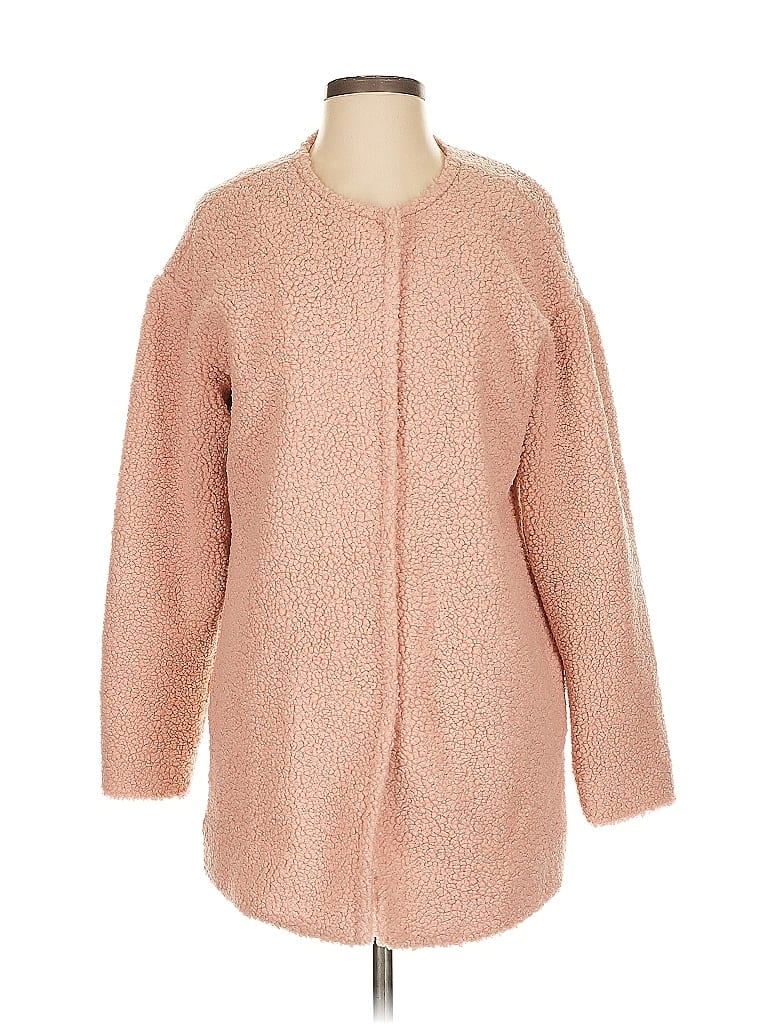 Pre-owned Lc Lauren Conrad Coat In Pink