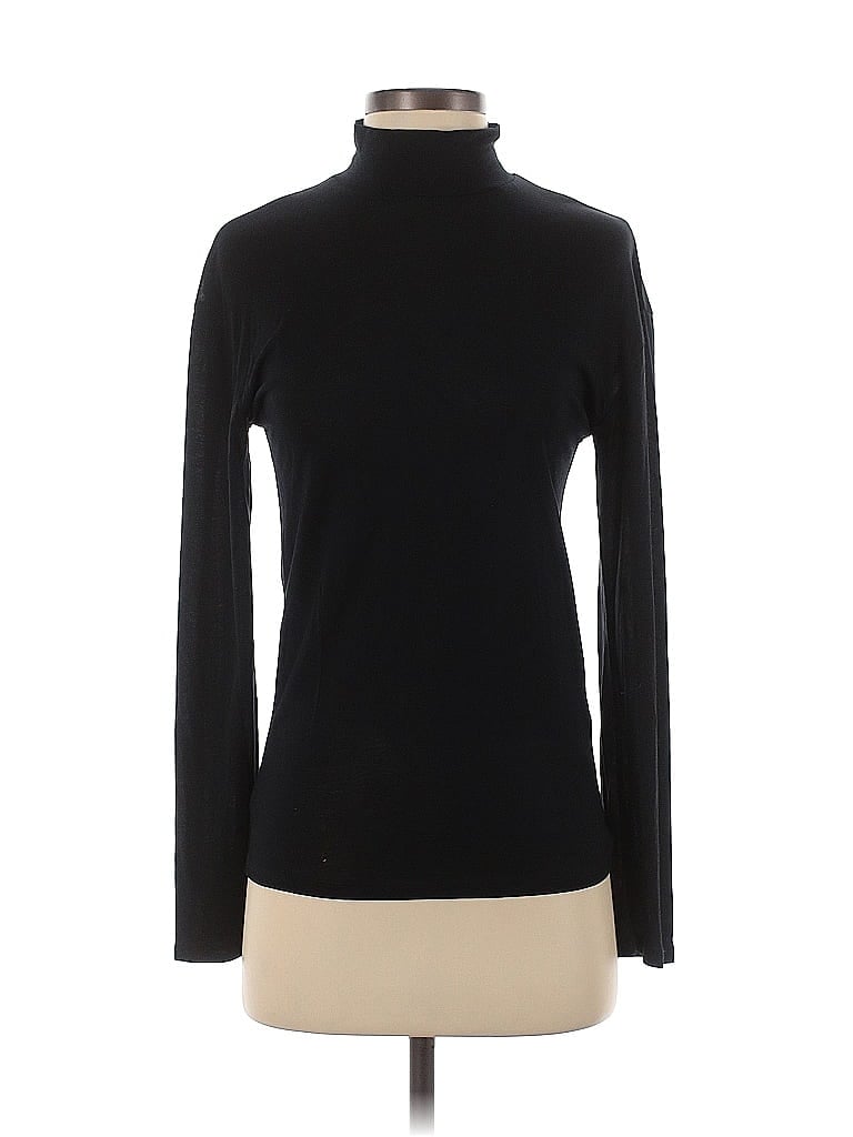 Pre-owned Iro Long Sleeve Turtleneck In Black