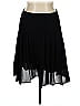 St. John 100% Polyester Solid Black Formal Skirt Size 14 - photo 1