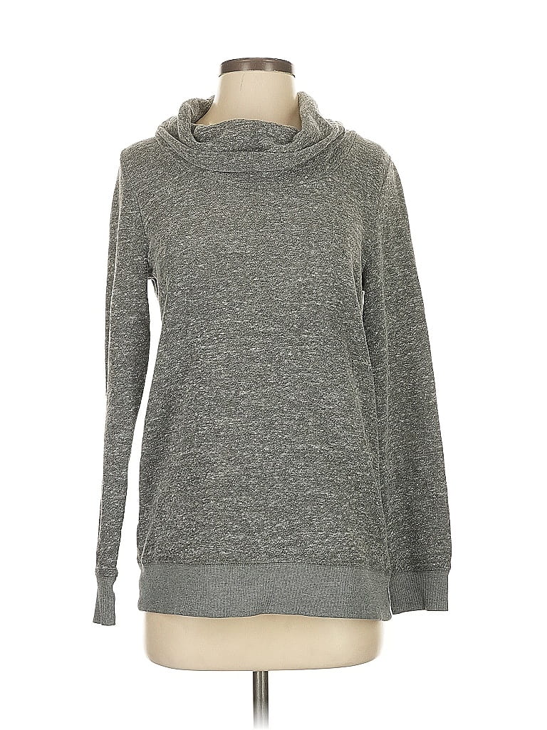 Pre-owned Lou & Grey Turtleneck Sweater In Gray