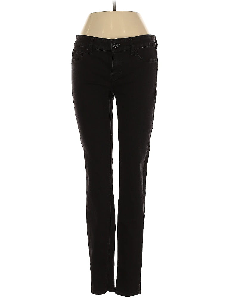 Pre-owned White House Black Market Jeans In Black